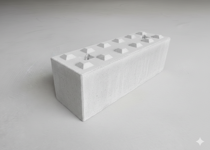 Bloki betonowe 180 x 60 x 60 cm